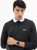 BOSS Grand Prix watch black dial stainless steel case, imported from the UK