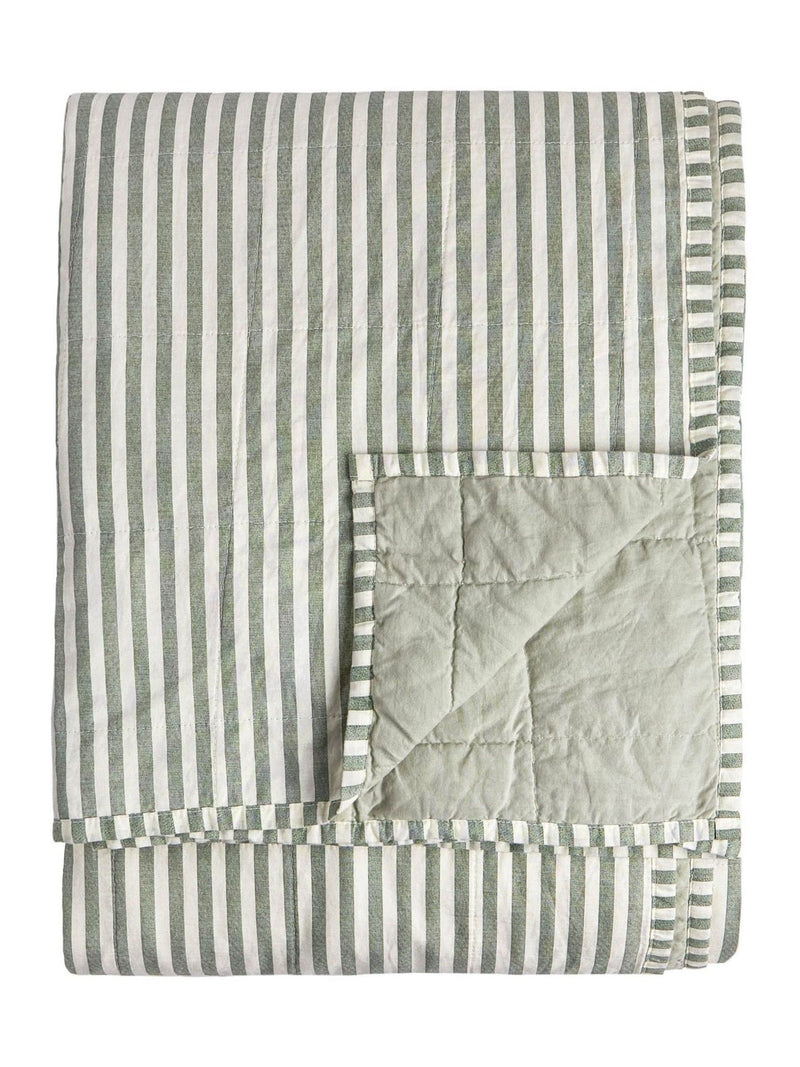 Yard ForestBay Hebden stonewashed cotton bedspread, imported from the UK