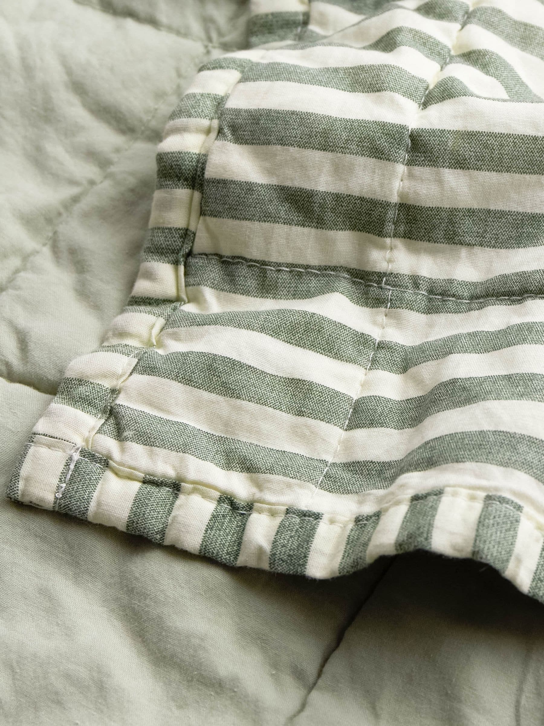Yard ForestBay Hebden stonewashed cotton bedspread, imported from the UK