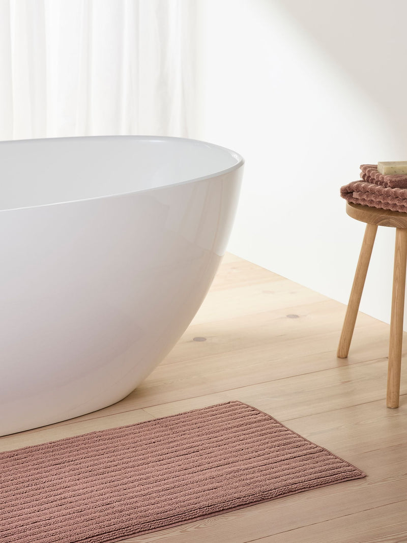 Bedfolk Slate Plush Bathmat 50x80 cm, imported from the UK