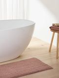 Bedfolk Slate Plush Bathmat 50x80 cm, imported from the UK