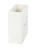 Something Different white love letter ceramic vase (British brand)