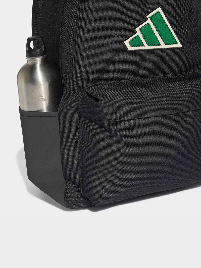 adidas Essentials Logo Backpack 27.4L black green - British product