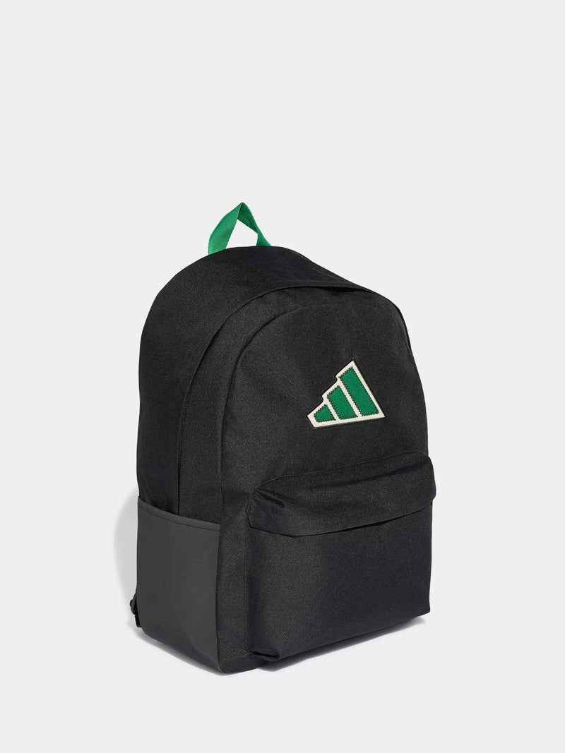 adidas Essentials Logo Backpack 27.4L black green - British product
