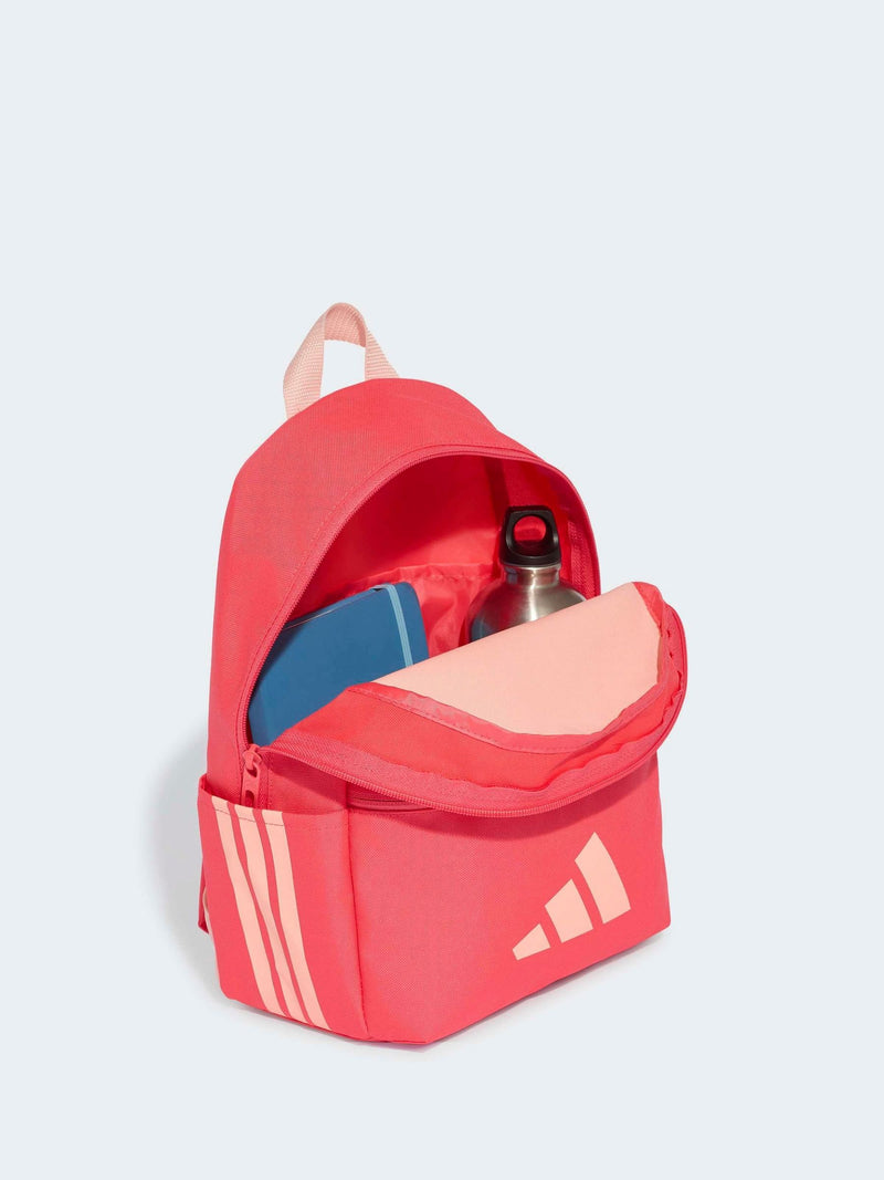 adidas Red 3 Bar Kids Backpack