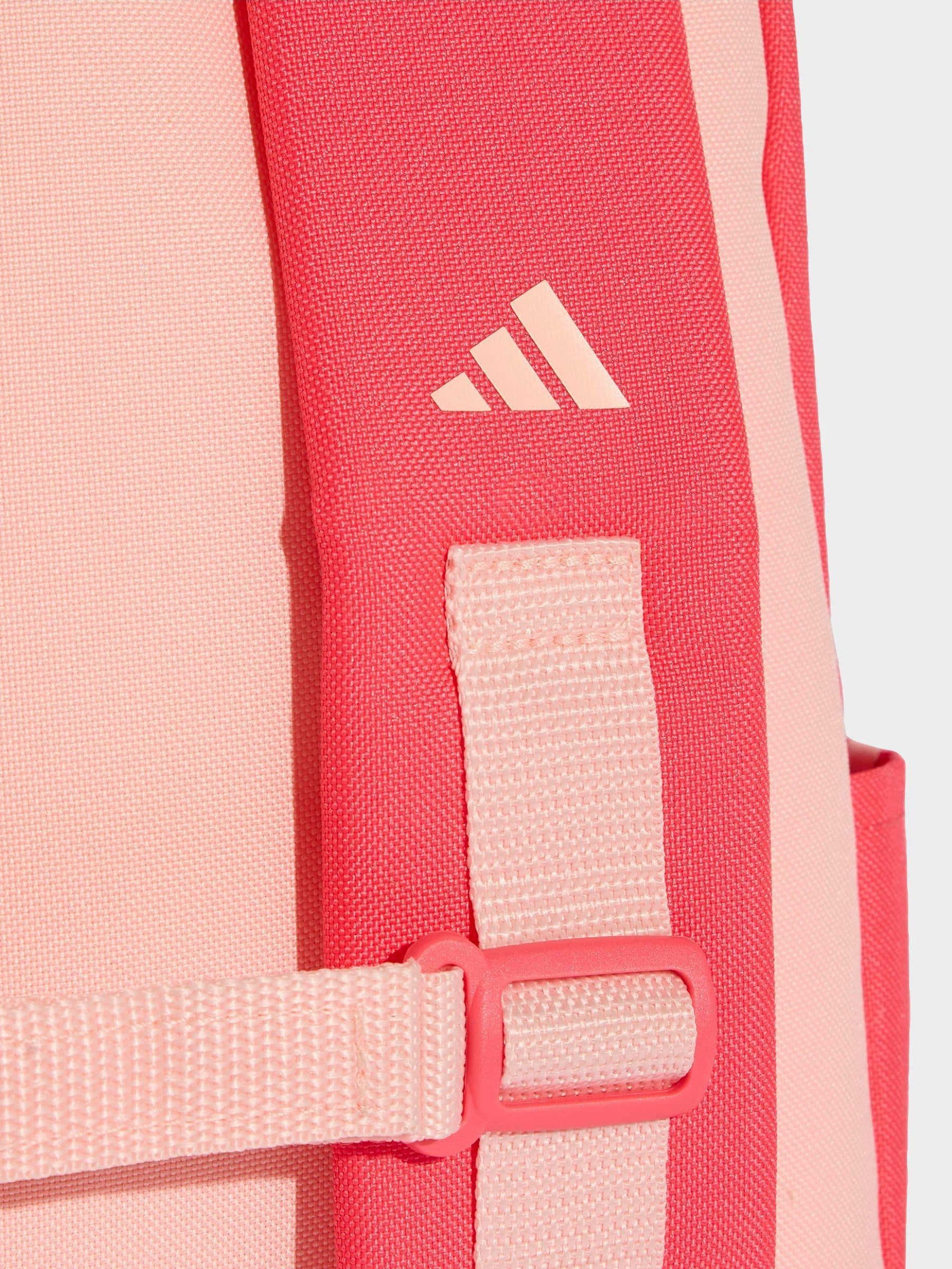 adidas Red 3 Bar Kids Backpack