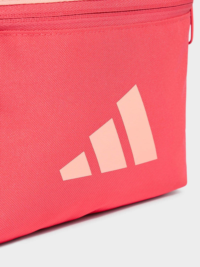 adidas Red 3 Bar Kids Backpack