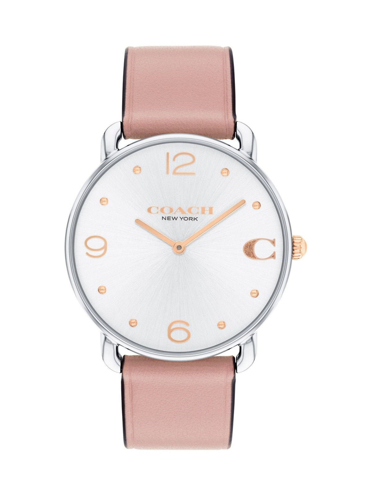 COACH Pink Ladies Elliot watch 36mm, imported from the UK