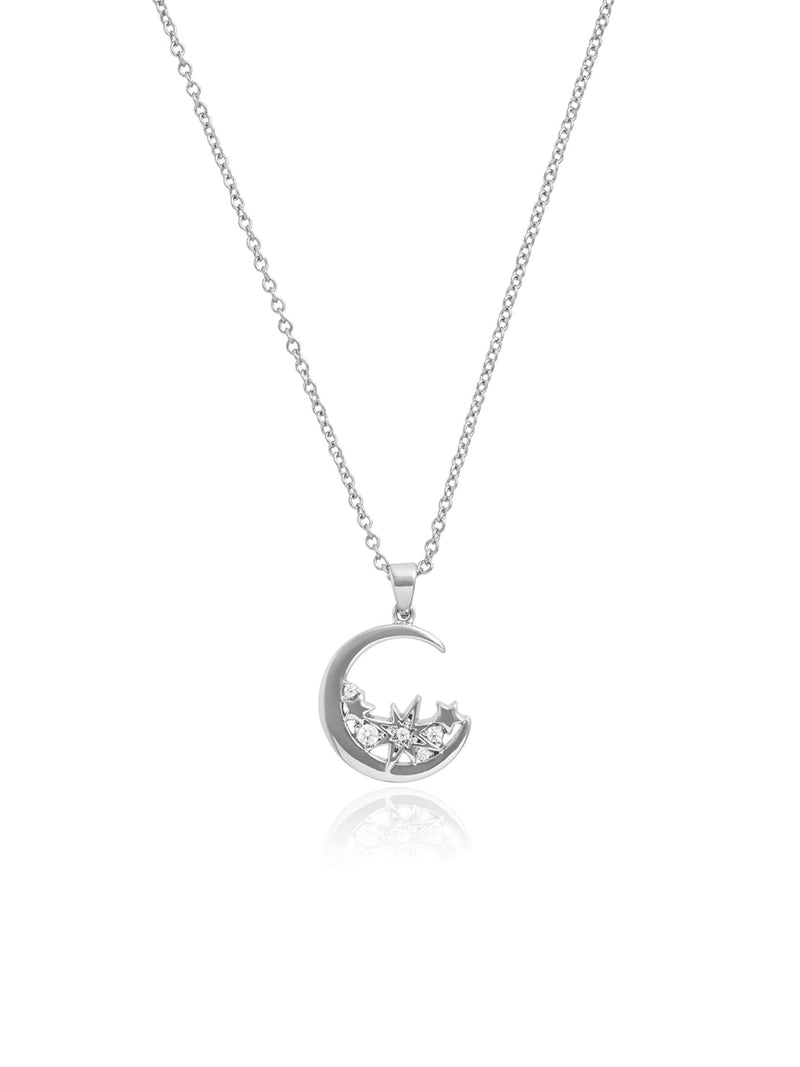 Olivia Burton celestial cluster moon necklace - British product