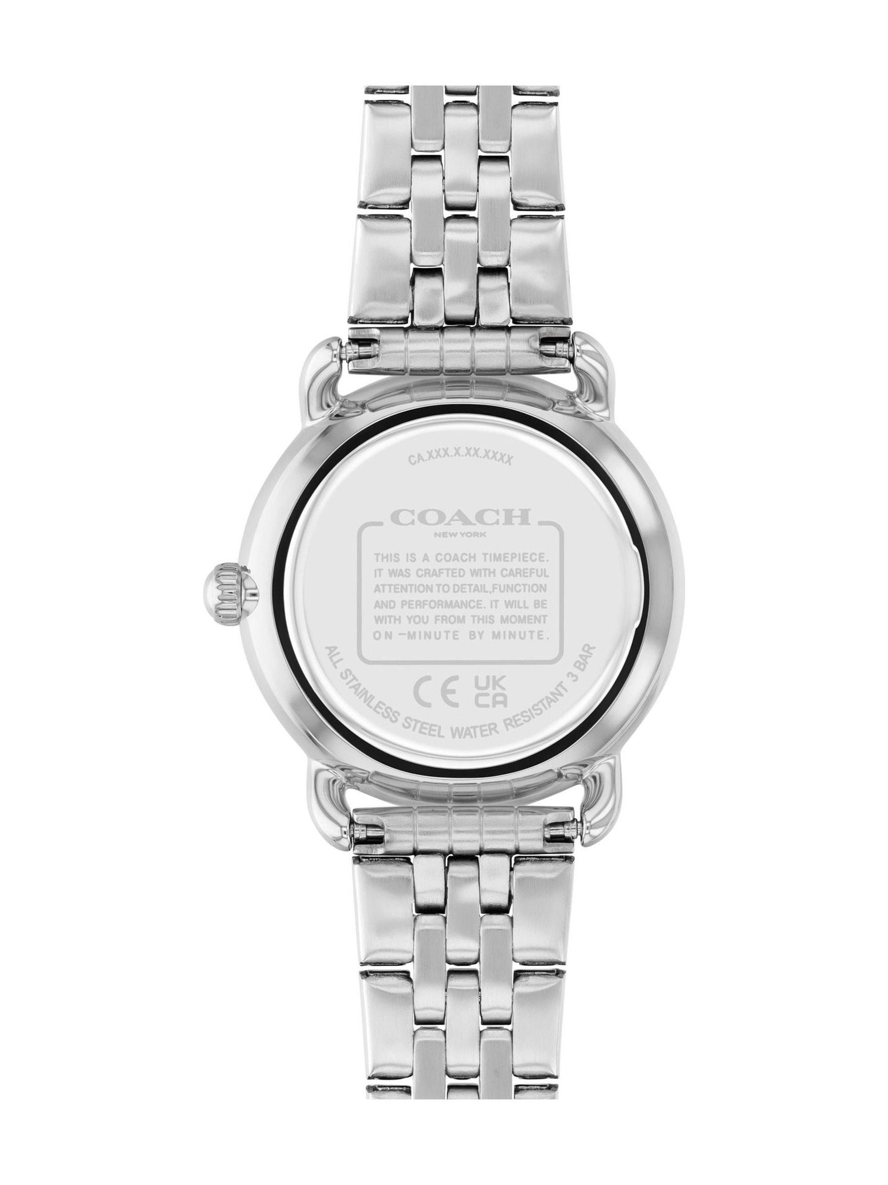 Coach Elliot watch 28mm stainless steel bracelet (British brand)