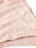 Benetton baby blanket blue bunny logo (British brand)