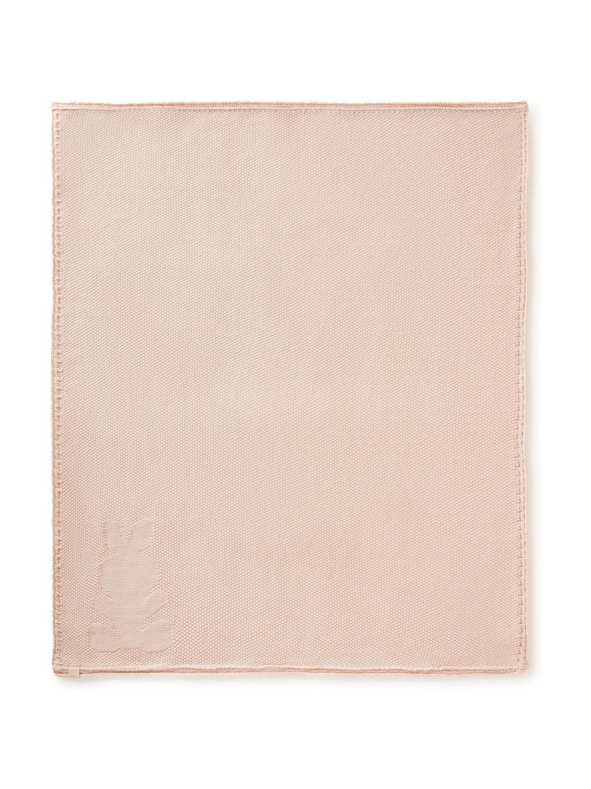 Benetton baby blanket blue bunny logo (British brand)