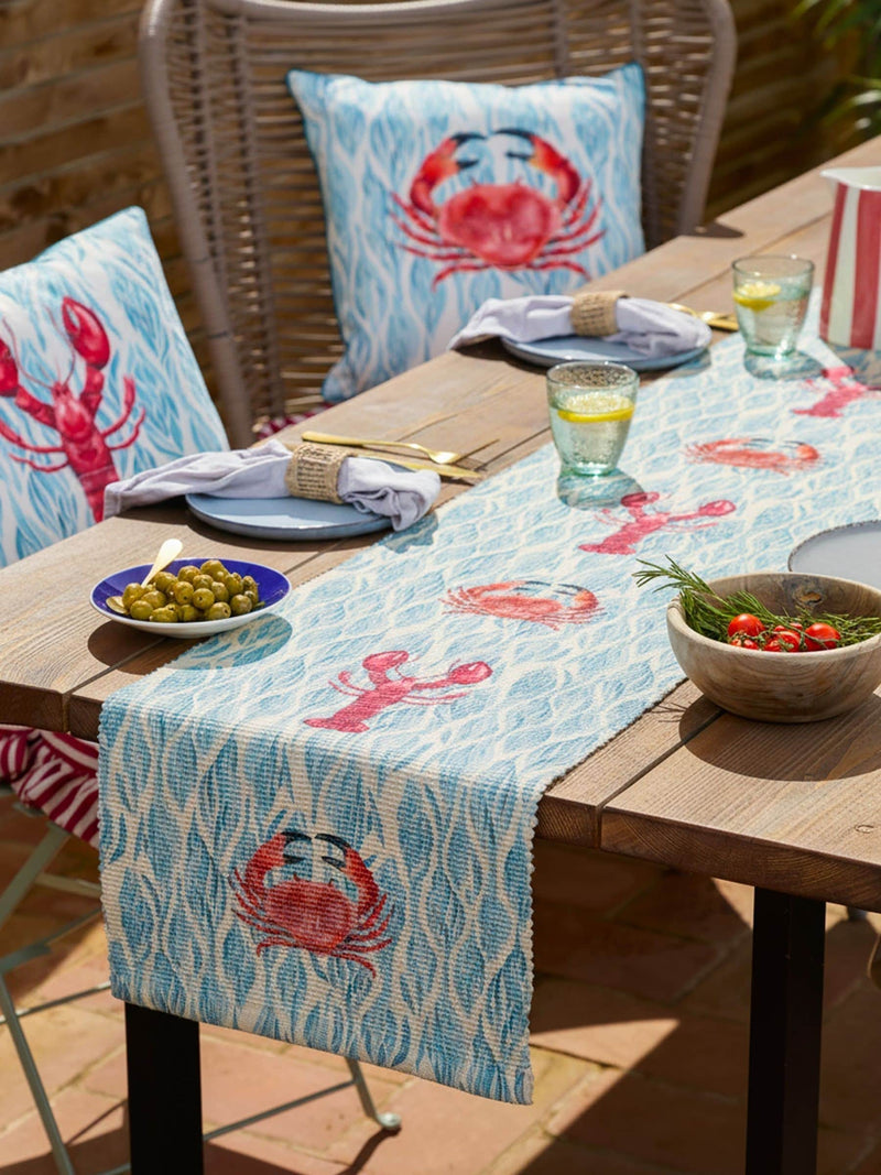 Wylder Marine Abersoch Crab cushion 45x45 - British product