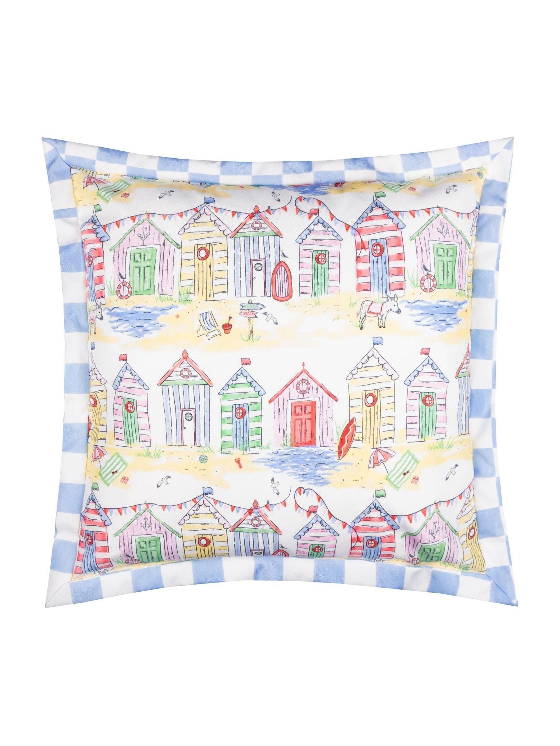 Furn Beach Huts outdoor cushion 45x45 - British product