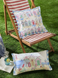 Furn Beach Huts outdoor cushion 45x45 - British product