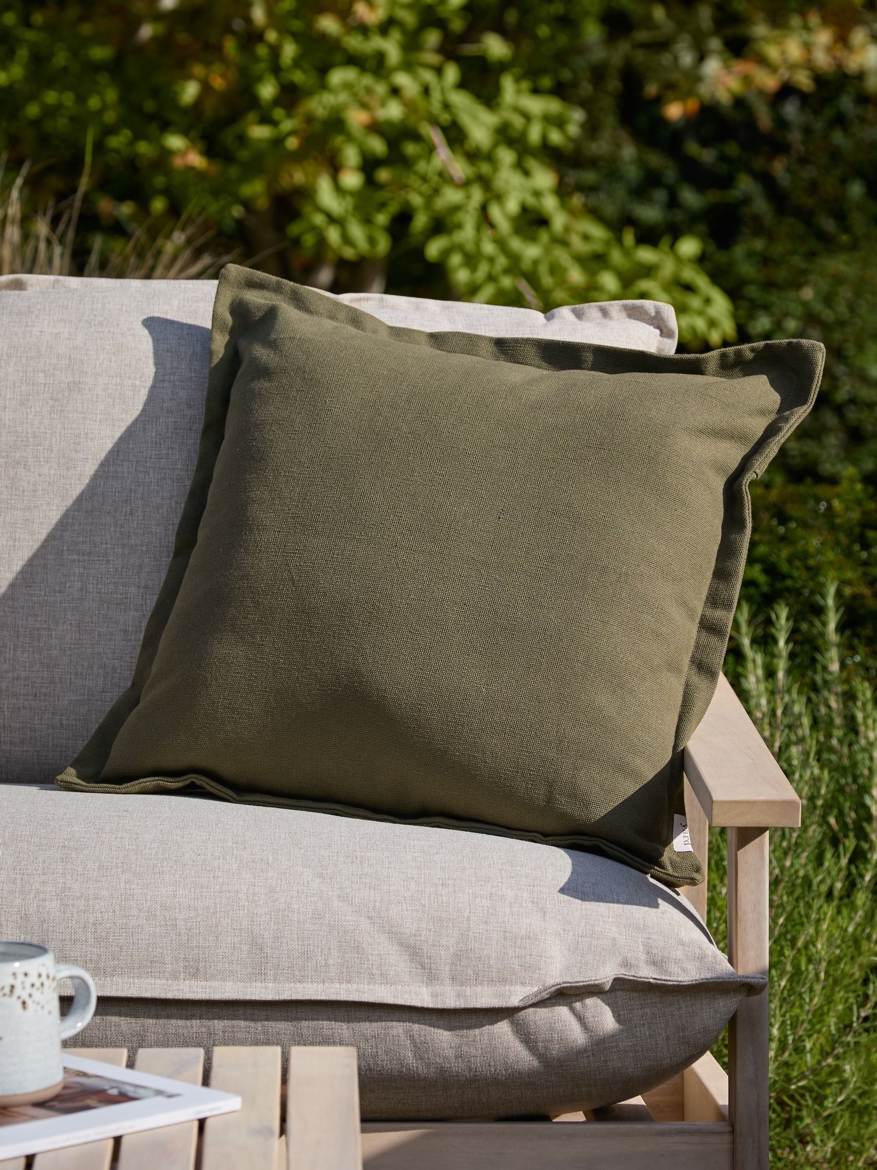 Yard Lichen Holmfirth cushion 45x45cm, imported from the UK