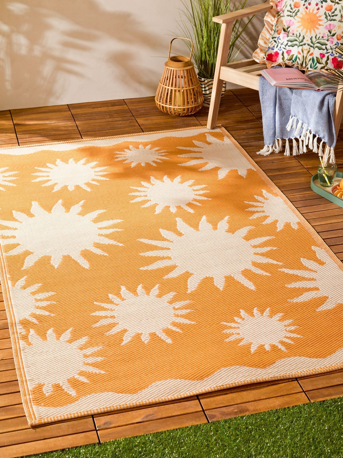 Furn Summer Solstice outdoor rug 120x180cm, imported from the UK