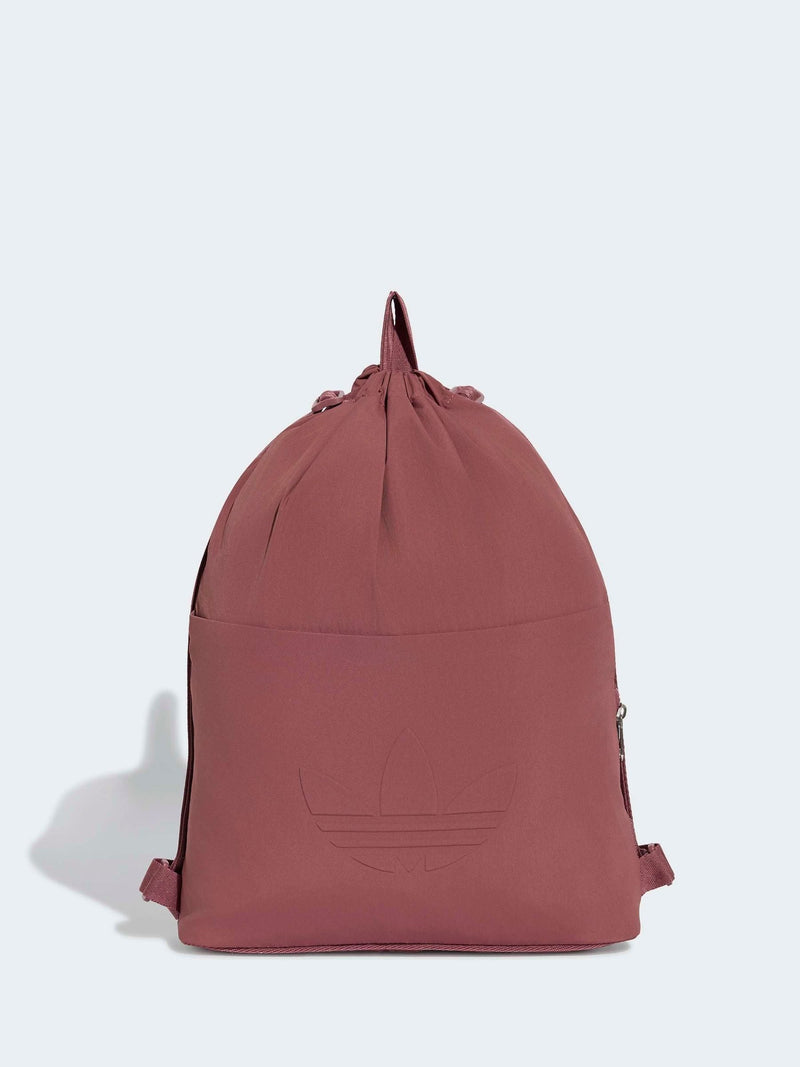 adidas Originals dark red string backpack (British brand)