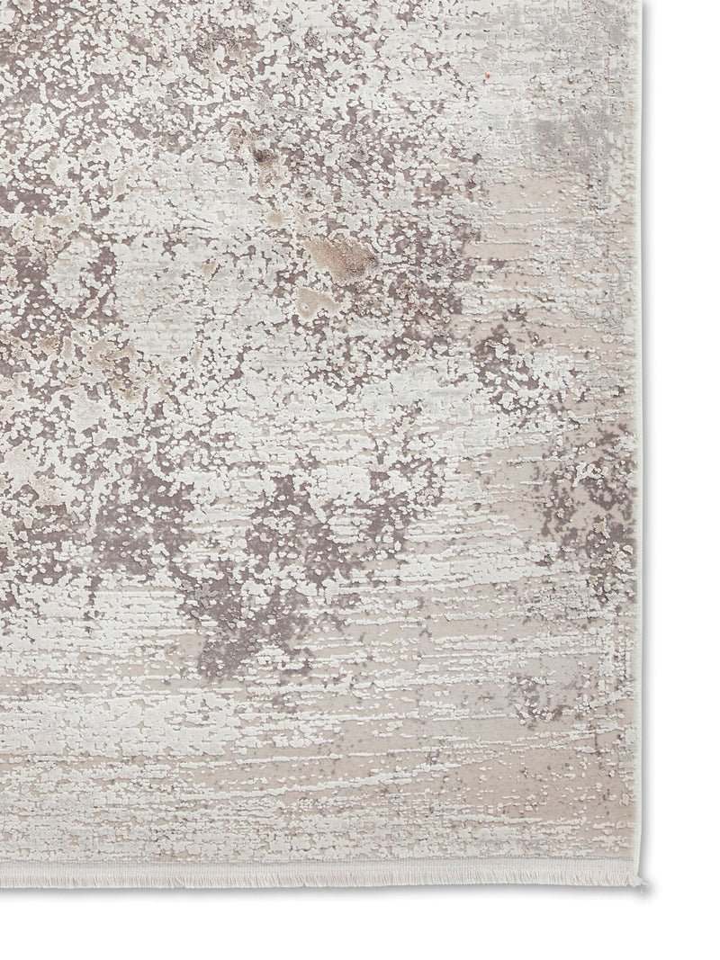 Think Rugs Beige Bellagio modern abstract rug, UK version