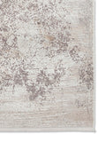 Think Rugs Beige Bellagio modern abstract rug, UK version