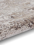 Think Rugs Beige Bellagio modern abstract rug, UK version