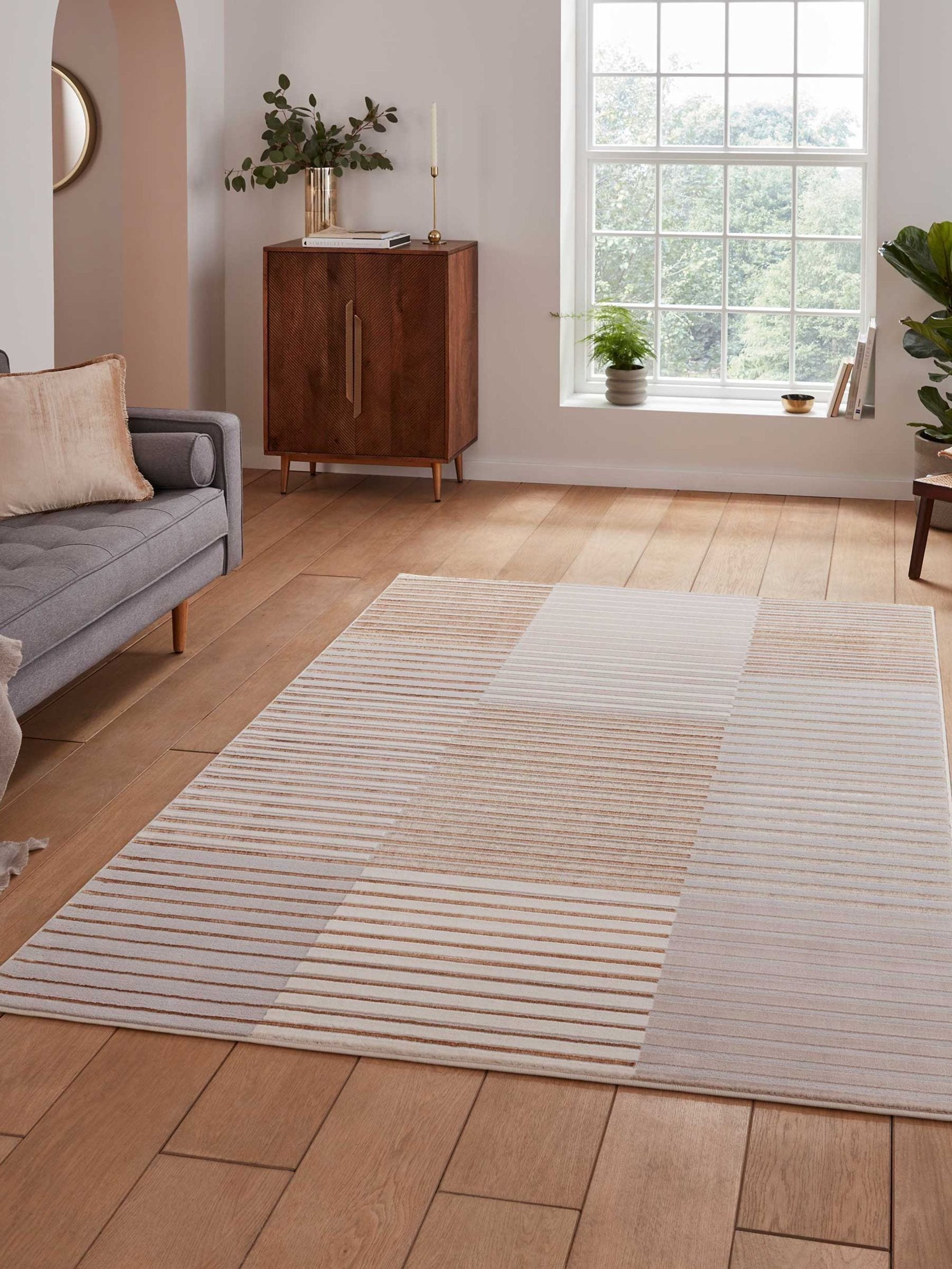 Think Rugs Bronze Apollo rug, UK version