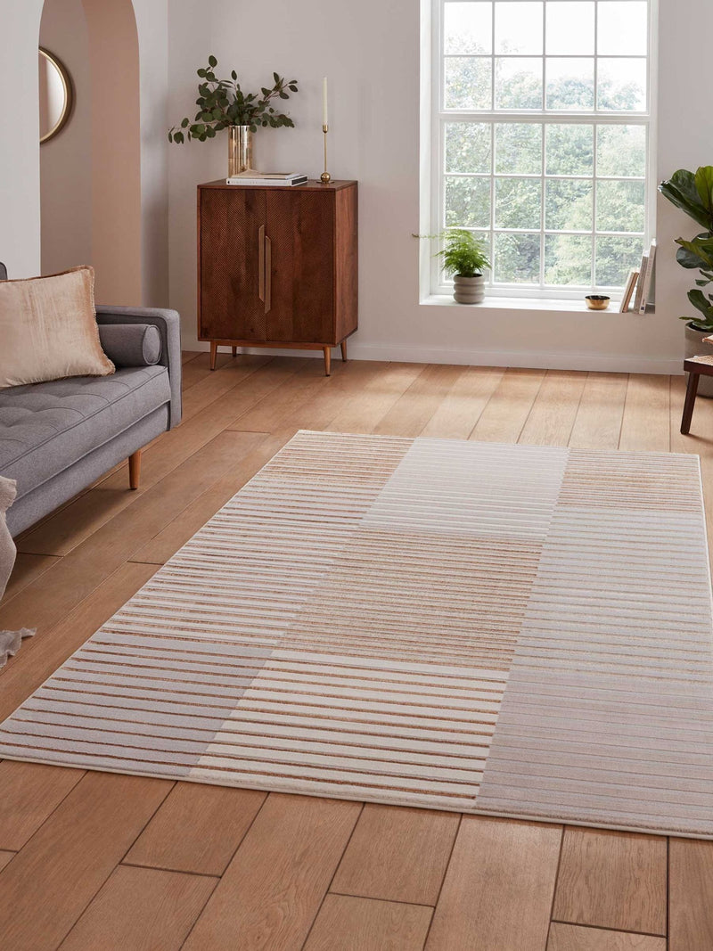 Think Rugs Bronze Apollo rug, UK version