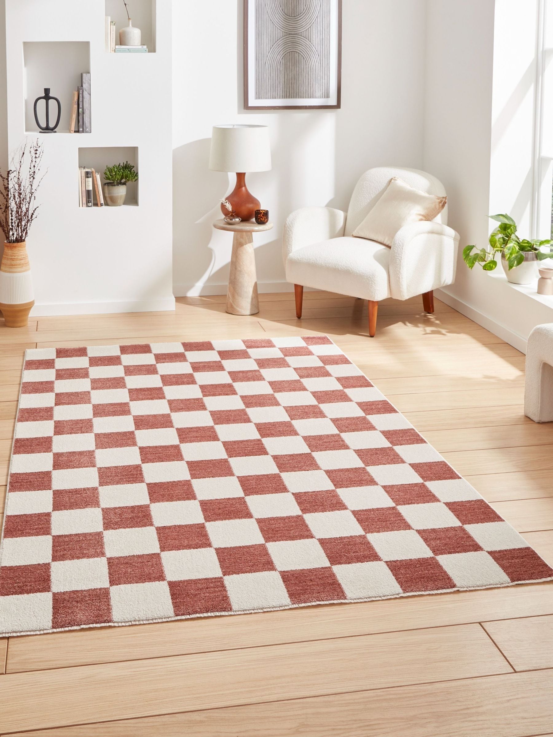 Think Rugs Plum Baltimore 66618 Modern Rug