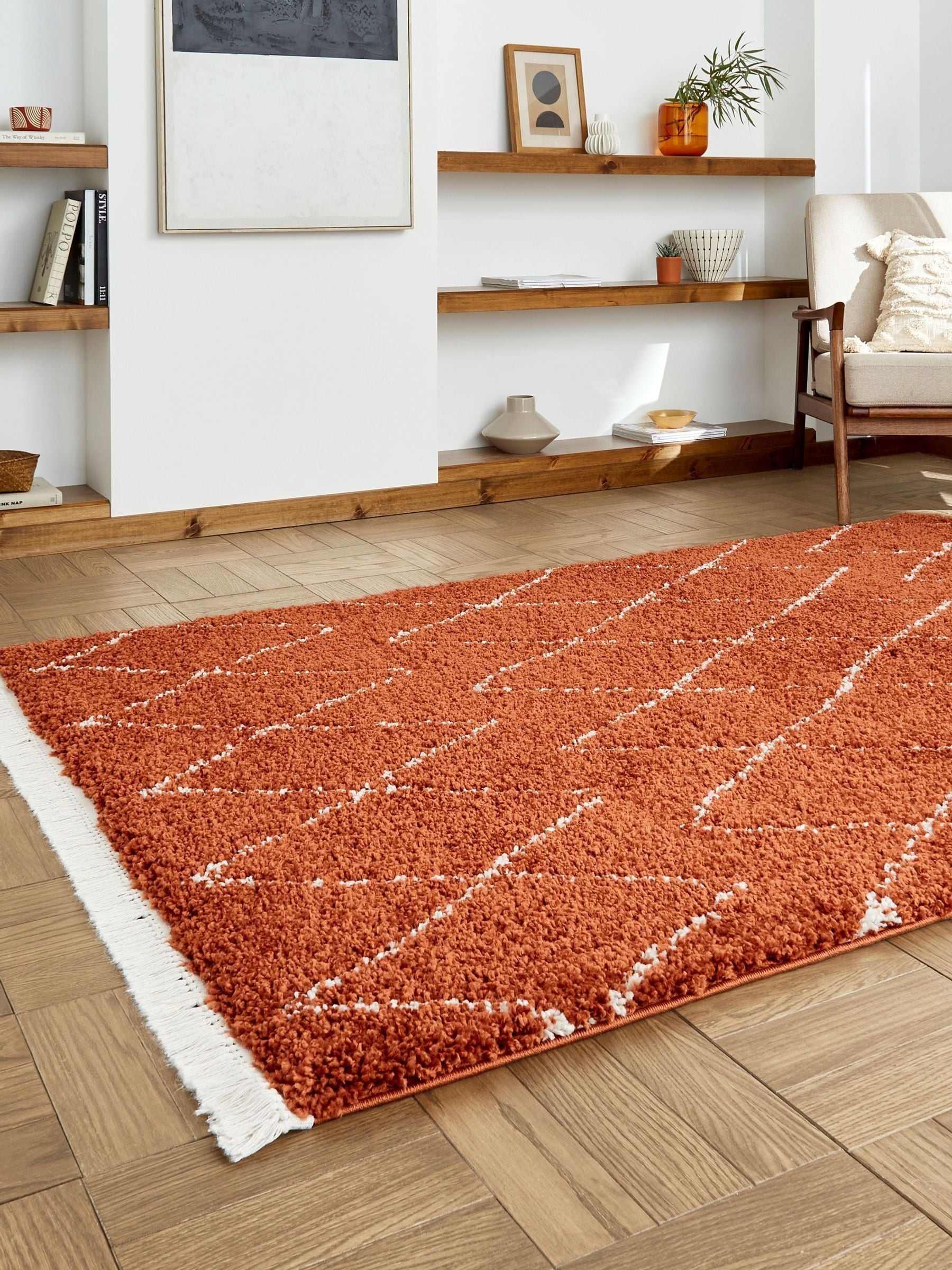 Think Rugs Boho Berber rug, UK version