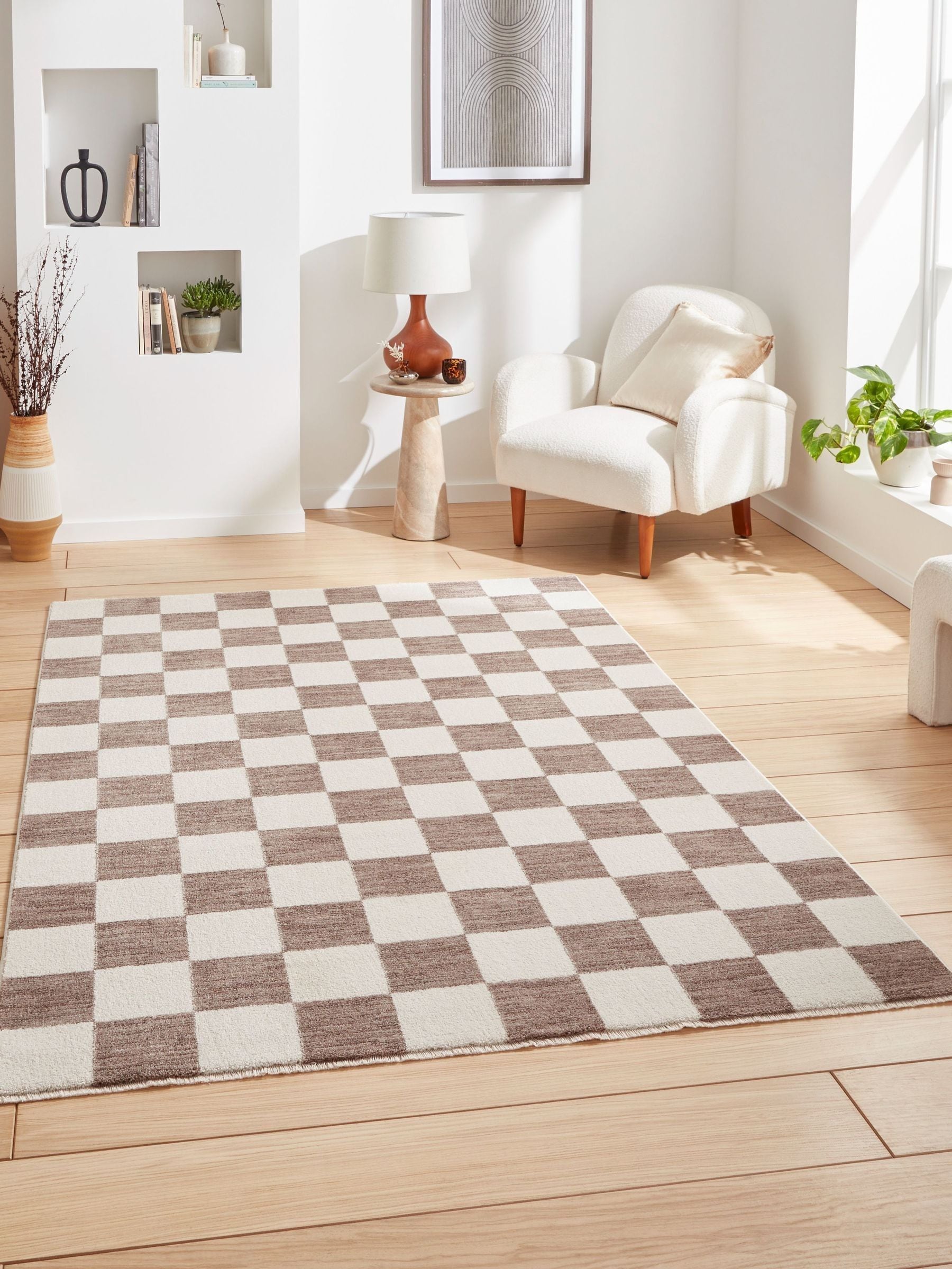 Think Rugs Baltimore grey modern rug - UK version