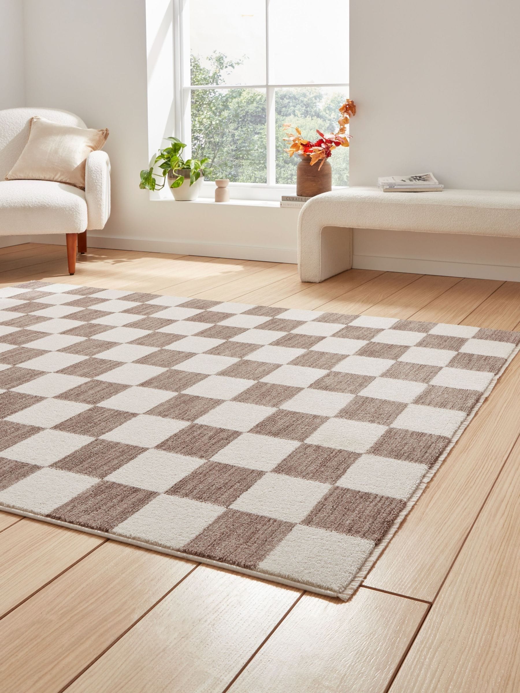 Think Rugs Baltimore grey modern rug - UK version