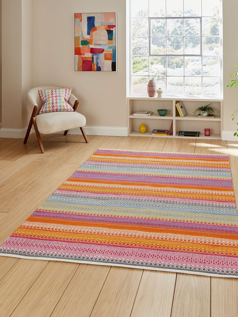 Think Rugs Cascade modern geometric rug, UK version