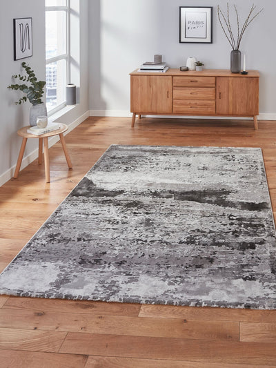 Next Think Rugs Craft Grey Modern Abstract Rug- Buy online at McGrocer