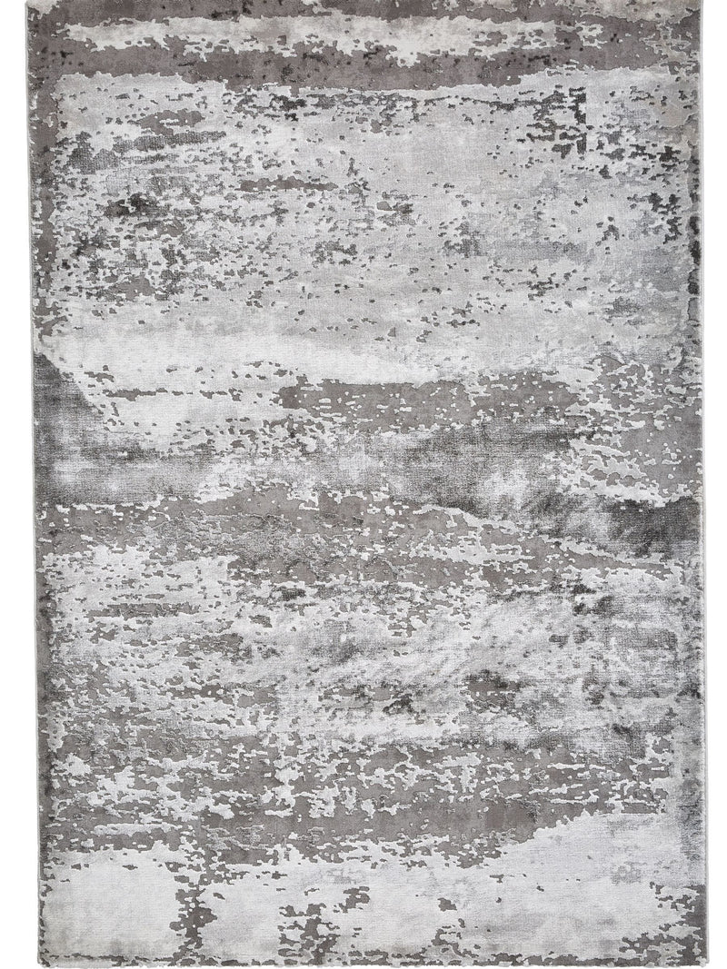 Think Rugs Craft modern abstract rug with metallic effect yarn, imported from the UK