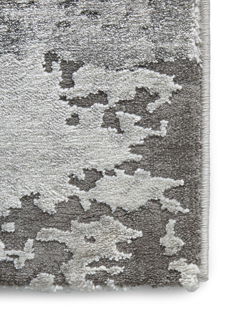 Think Rugs Craft modern abstract rug with metallic effect yarn, imported from the UK