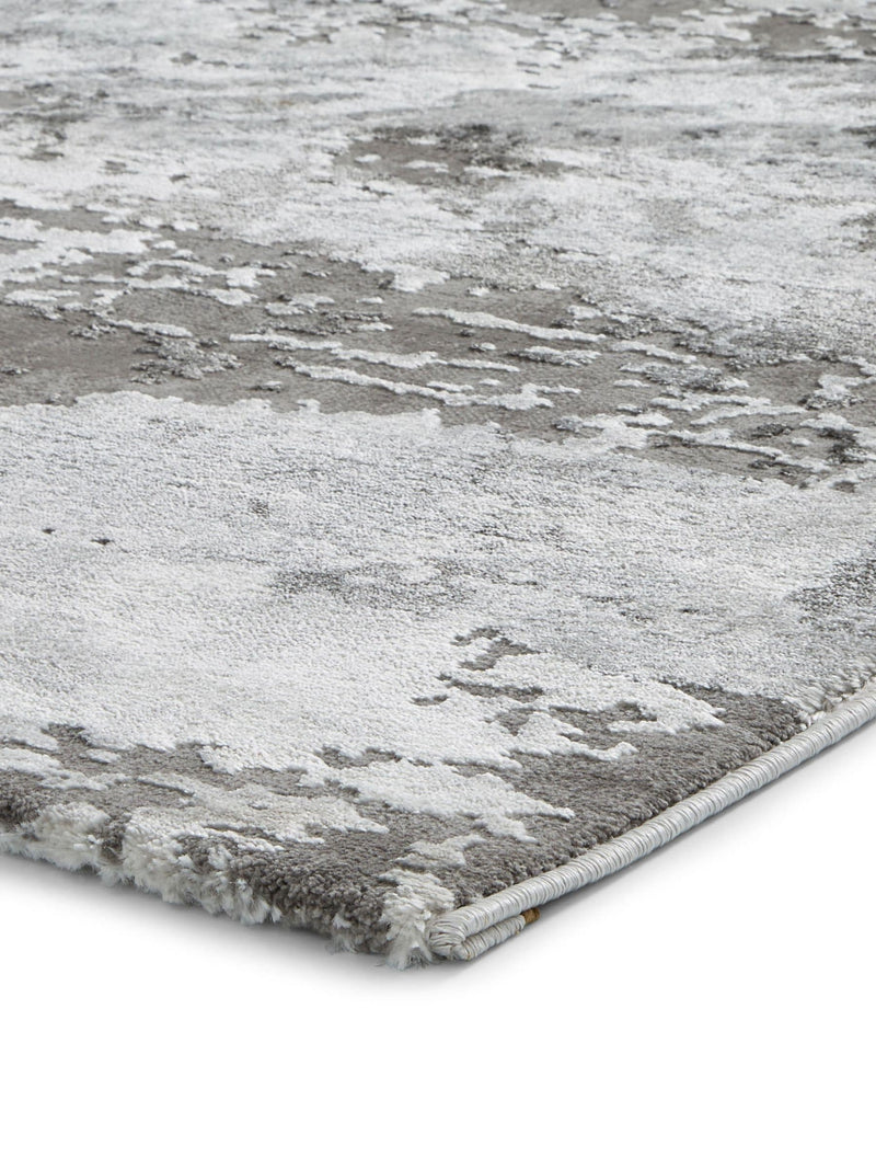 Think Rugs Craft modern abstract rug with metallic effect yarn, imported from the UK