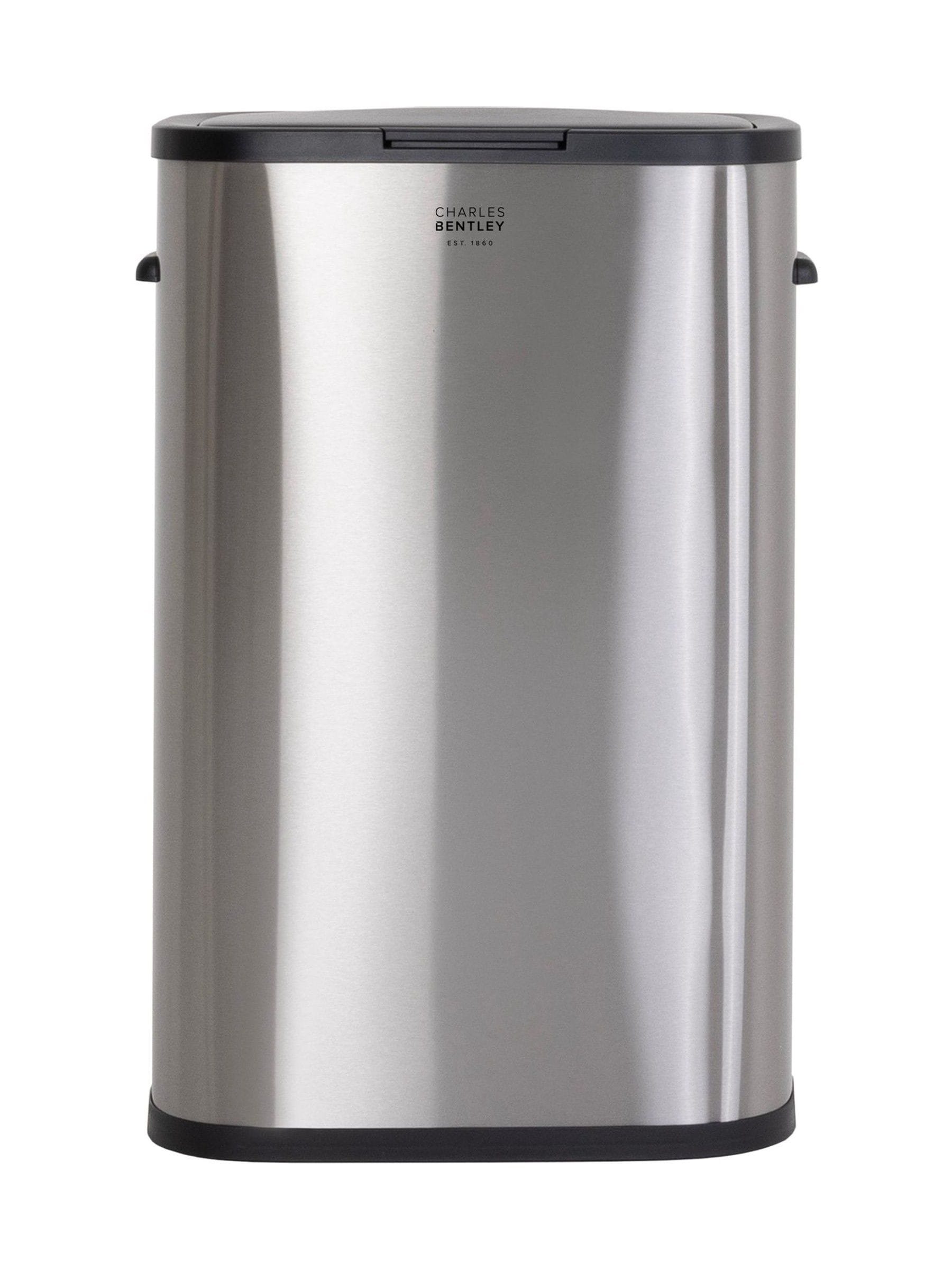 Charles Bentley 55 litre touch kitchen bin, UK version