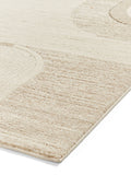 Think Rugs Elio beige modern abstract rug, UK version