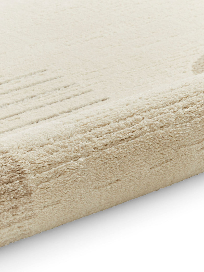Think Rugs Elio beige modern abstract rug, UK version