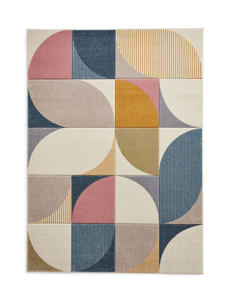 Think Rugs Matrix modern geometric rug (British brand)