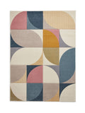 Think Rugs Matrix modern geometric rug (British brand)