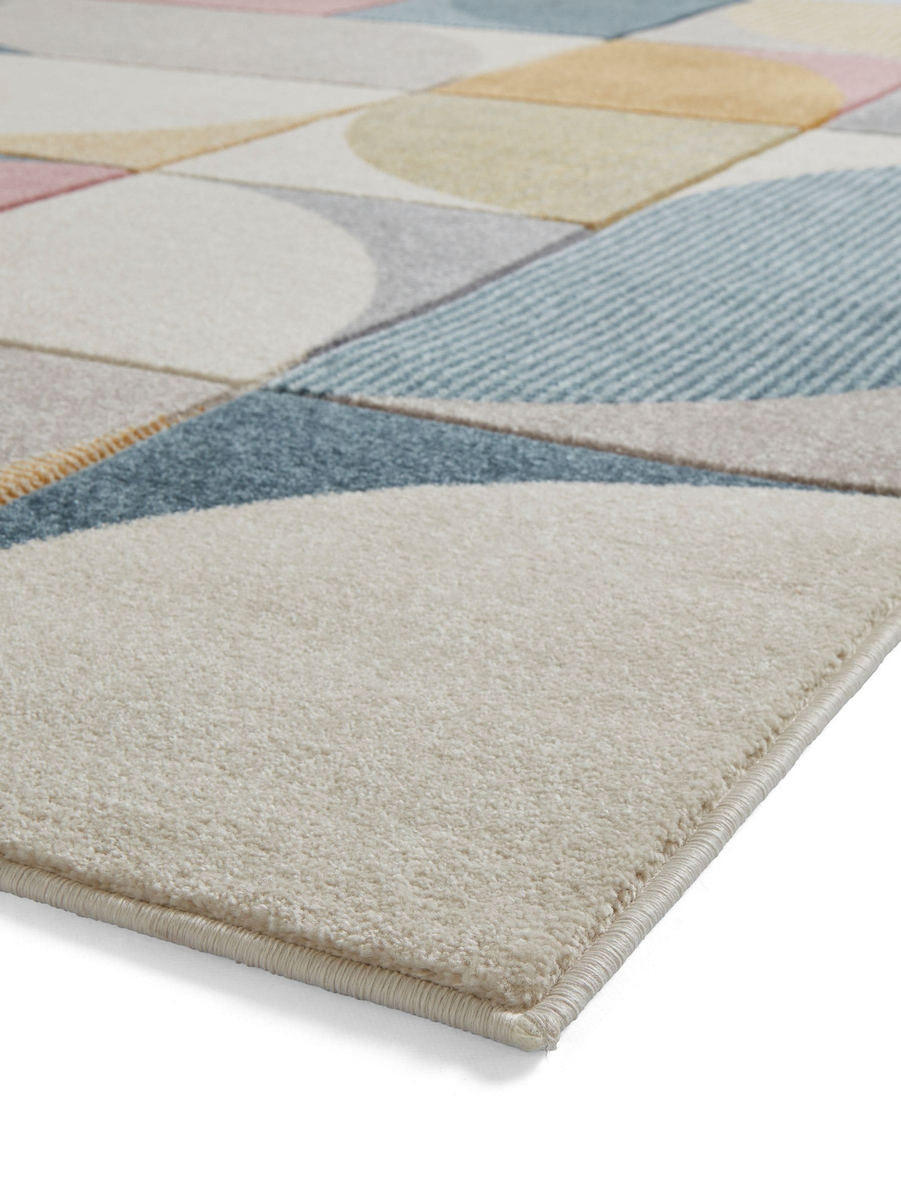 Think Rugs Matrix modern geometric rug (British brand)