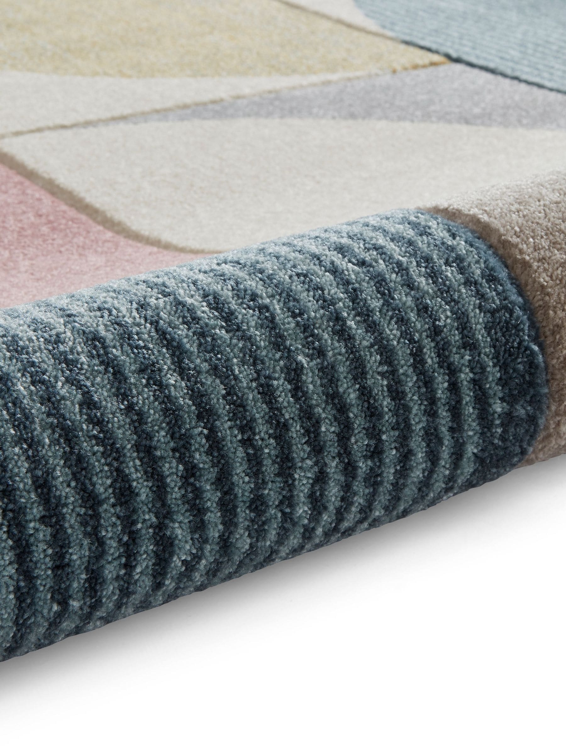Think Rugs Matrix modern geometric rug (British brand)