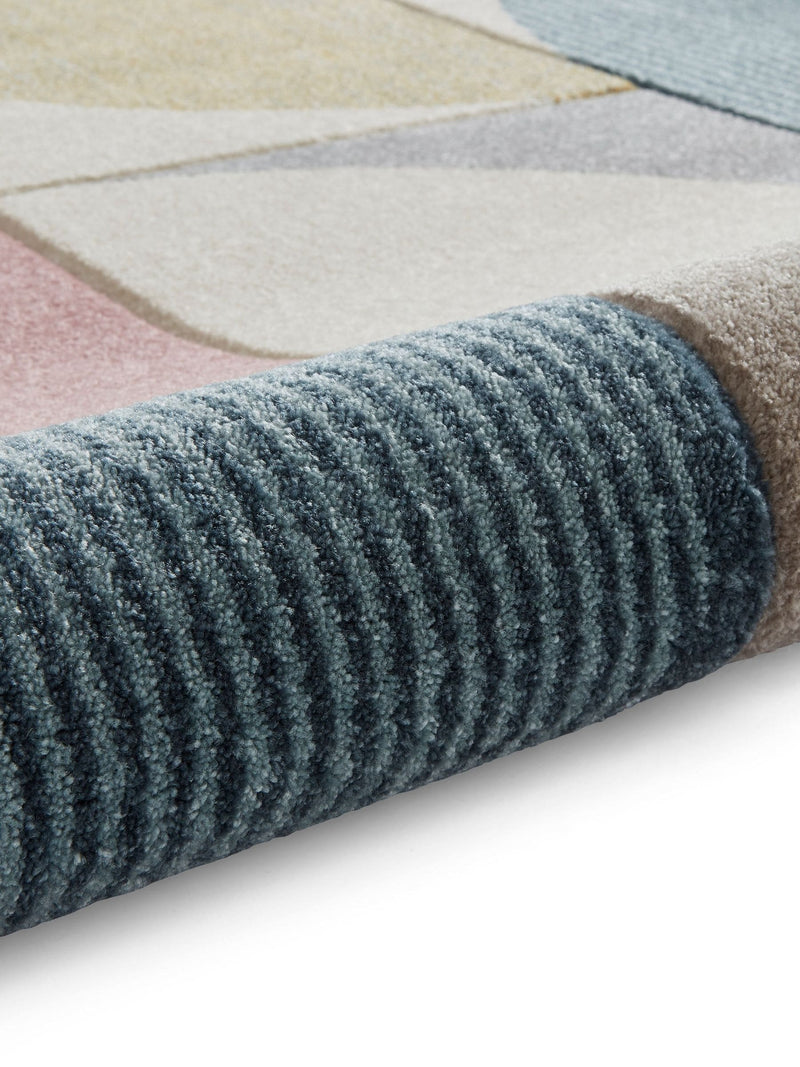 Think Rugs Matrix modern geometric rug (British brand)