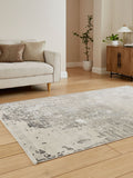 Think Rugs Grey Mirage MR93 modern abstract rug, UK version