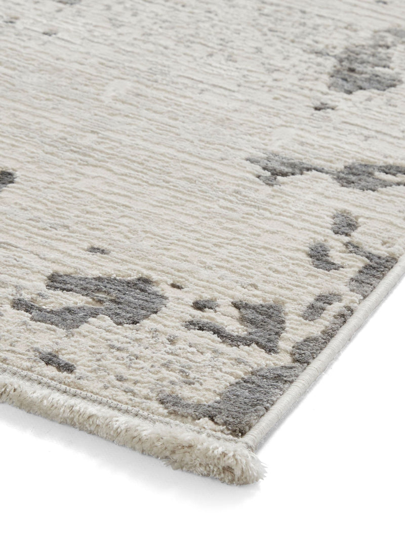 Think Rugs Grey Mirage MR93 modern abstract rug, UK version