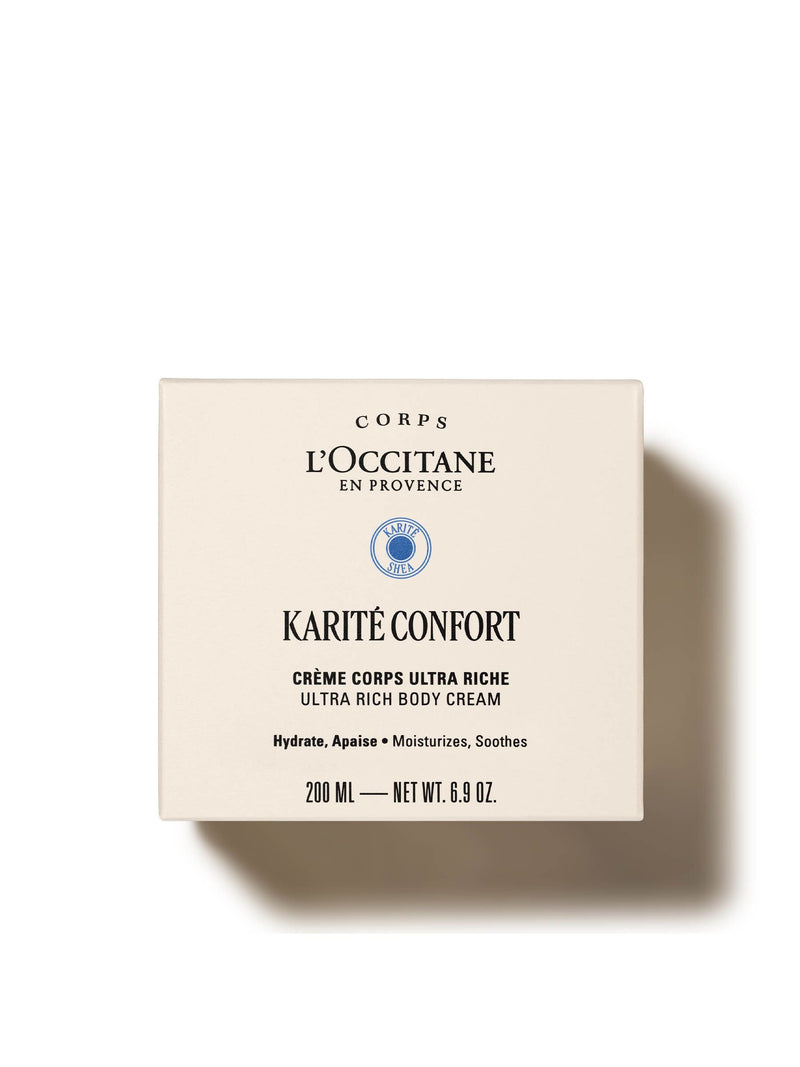 L'Occitane Shea Ultra Rich body cream 200ml, imported from the UK