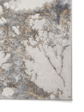 Think Rugs Silver Tidal TL68C modern abstract rug (British brand)