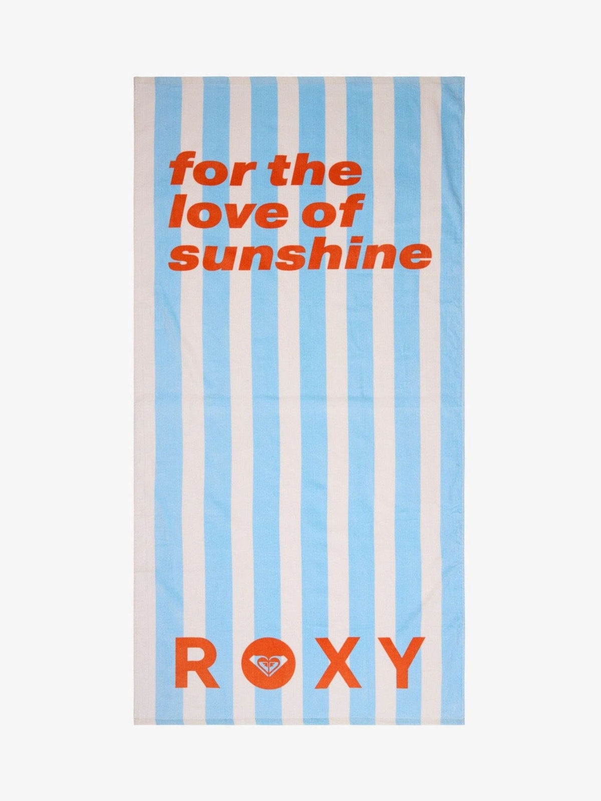 Roxy blue stripe logo beach towel 160x80 cm, UK version