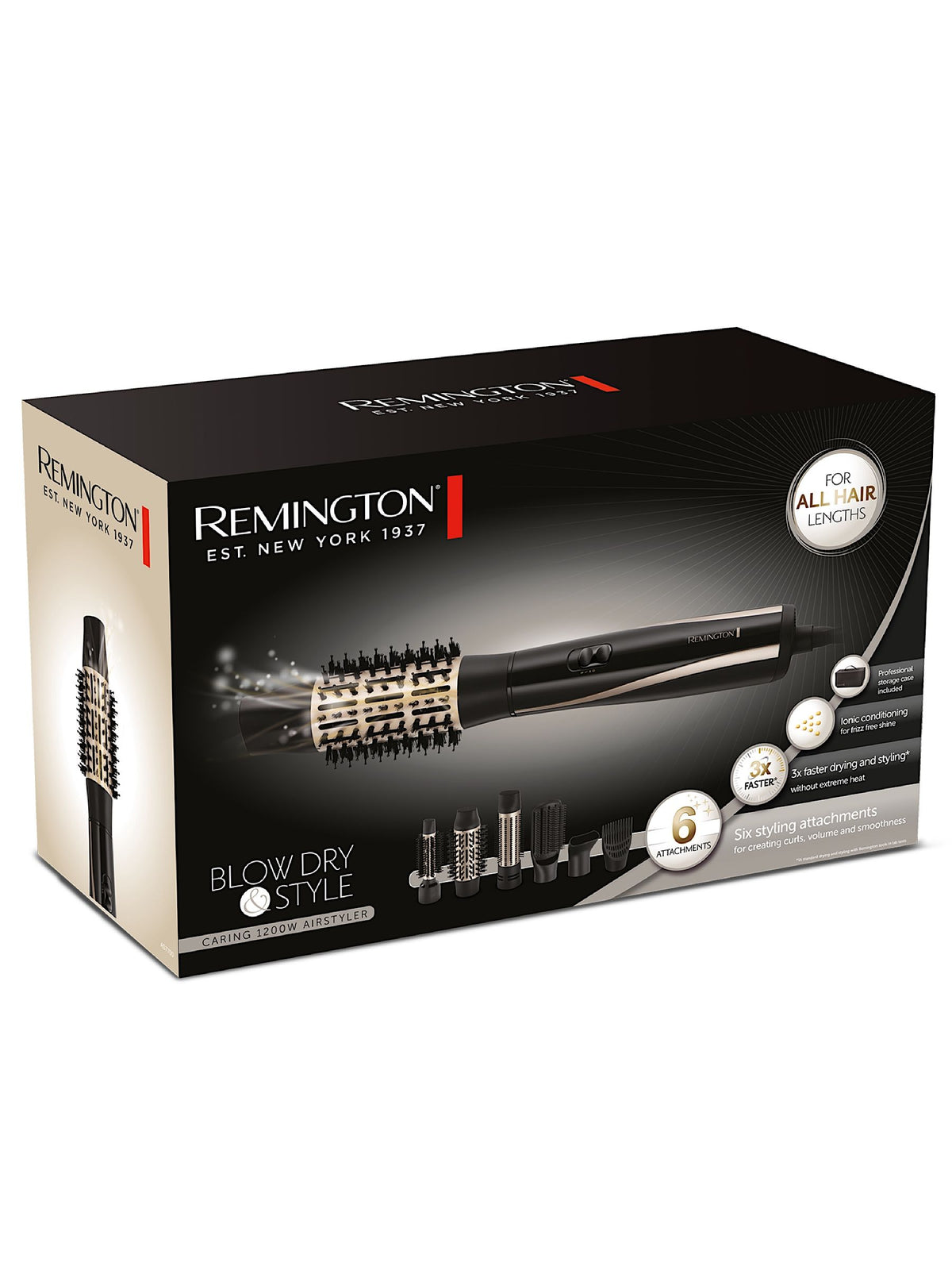Remington AIRSTYLER black 1200W, UK version